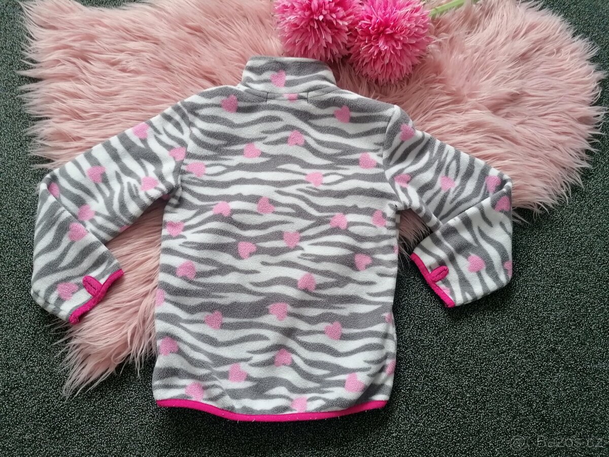 Krásná dívčí mikina z fleece - 3