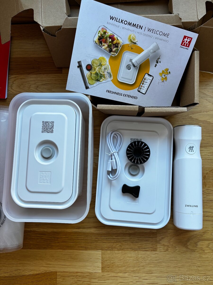 AKCE DOPRAVA ZDARMA - Vakuovačka Zwilling / nová / set - 3