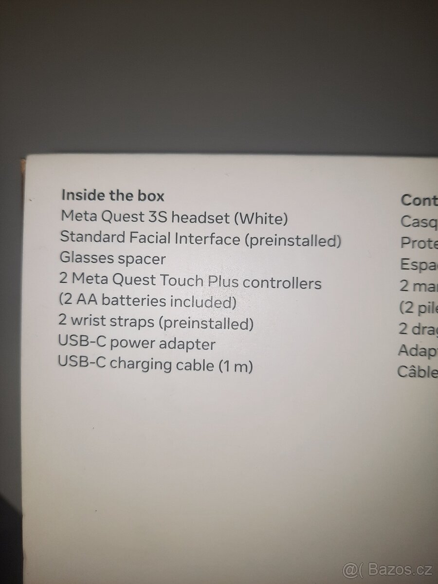 Virtuální realita Meta Quest 3S 128GB - 3
