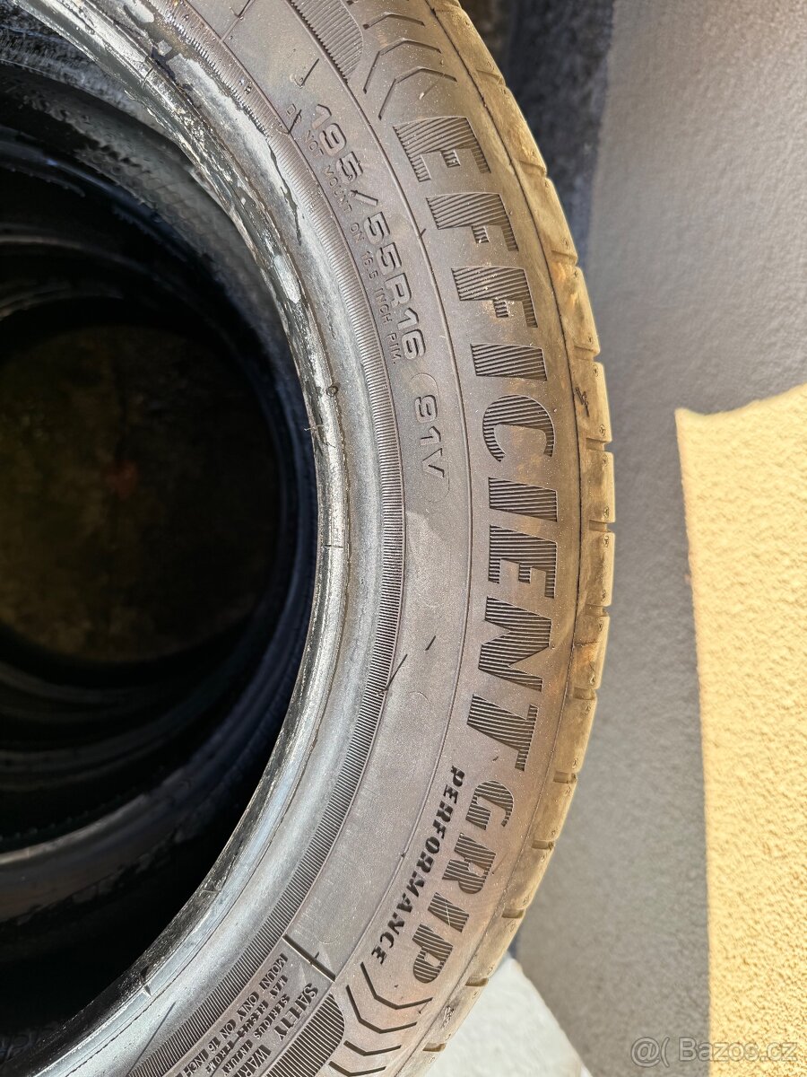 196/55R16 letní GoodYear 4ks - 3