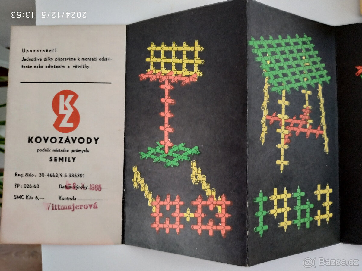 Polytechnická skládačka. Retro - 3