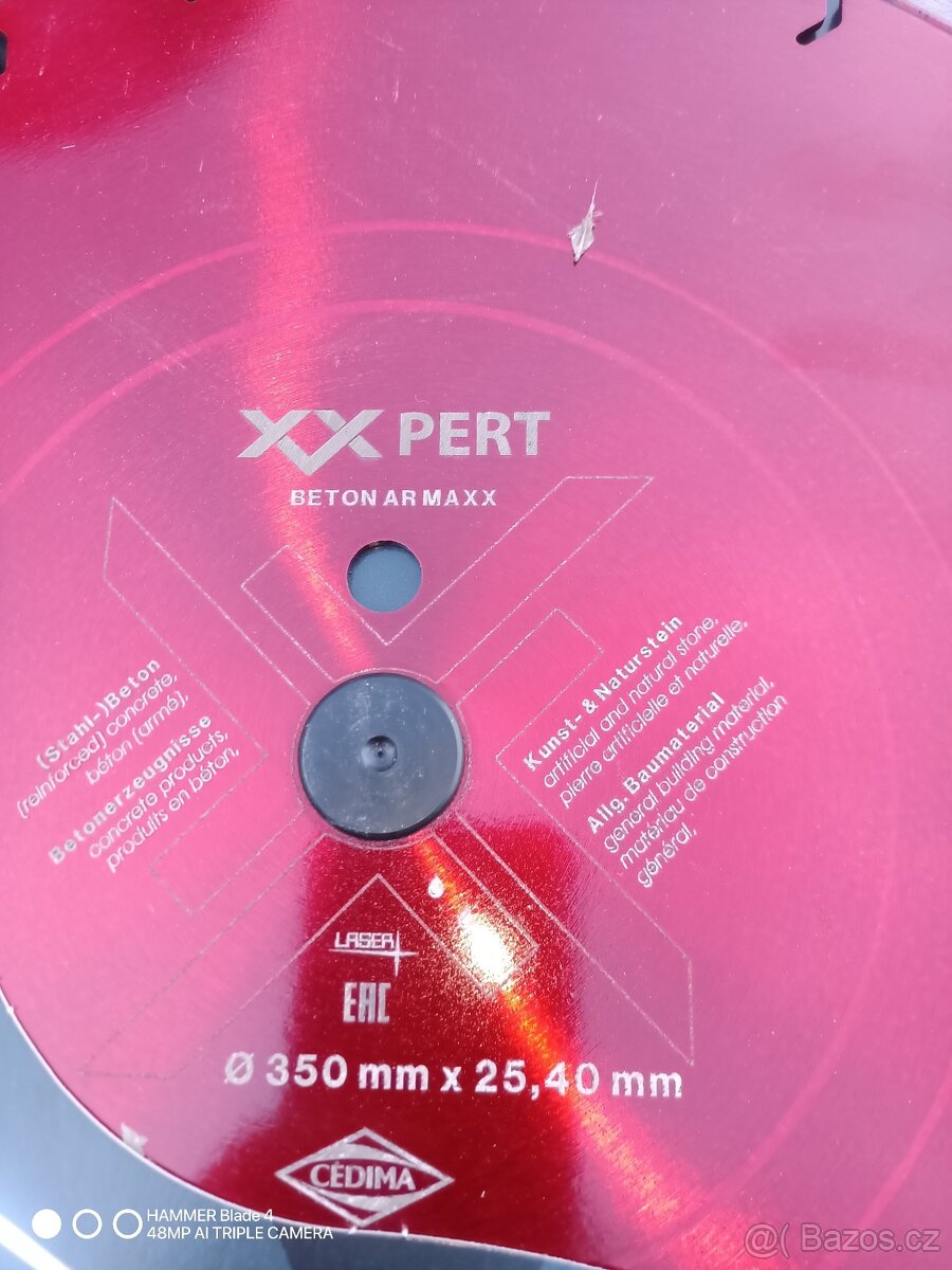 Diamantový Řezný kotouč Cedima 350 mm - 3