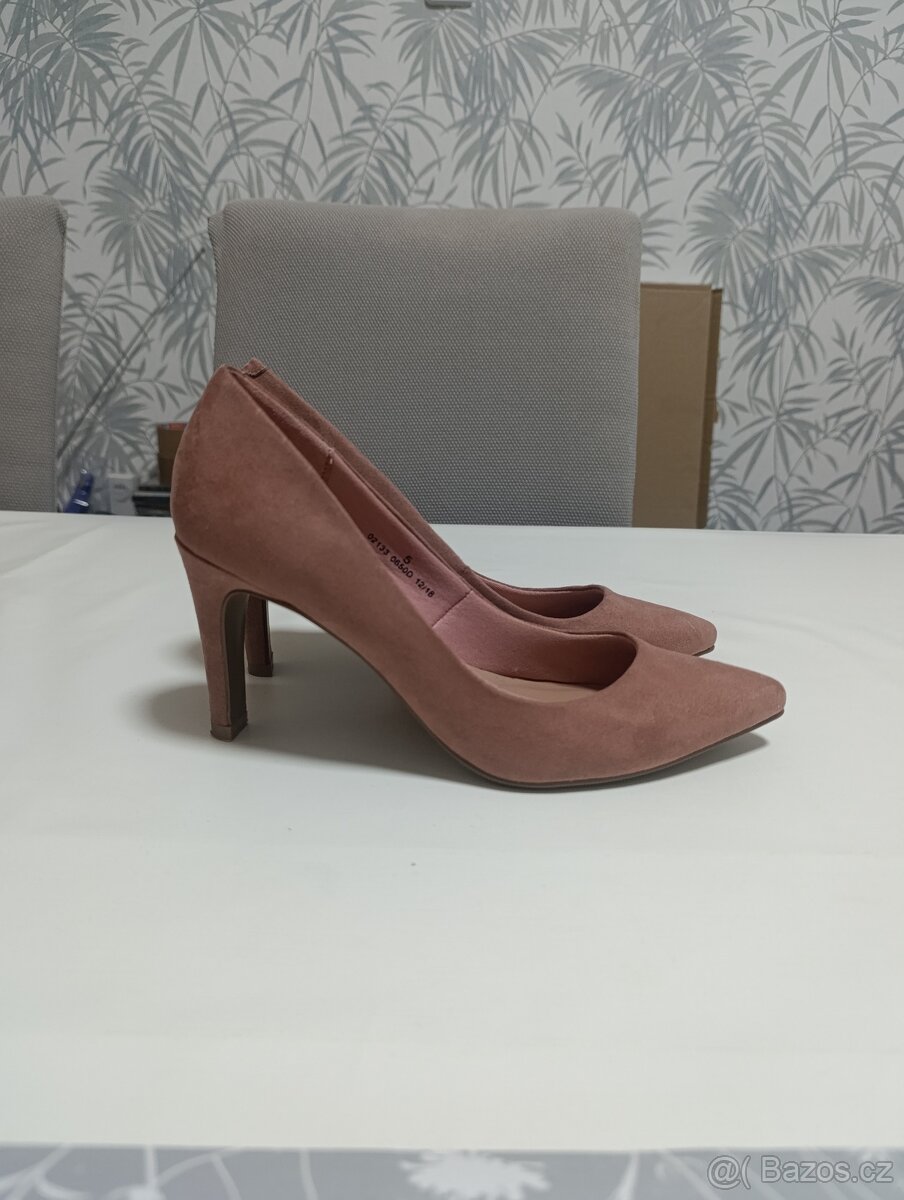 Růžové společenské boty - 3