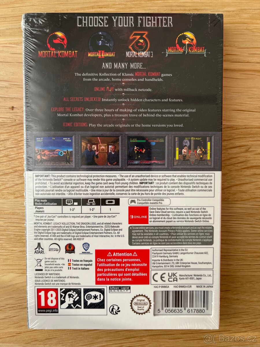 Mortal Kombat Legacy collection NOVÁ Nintendo switch - 3