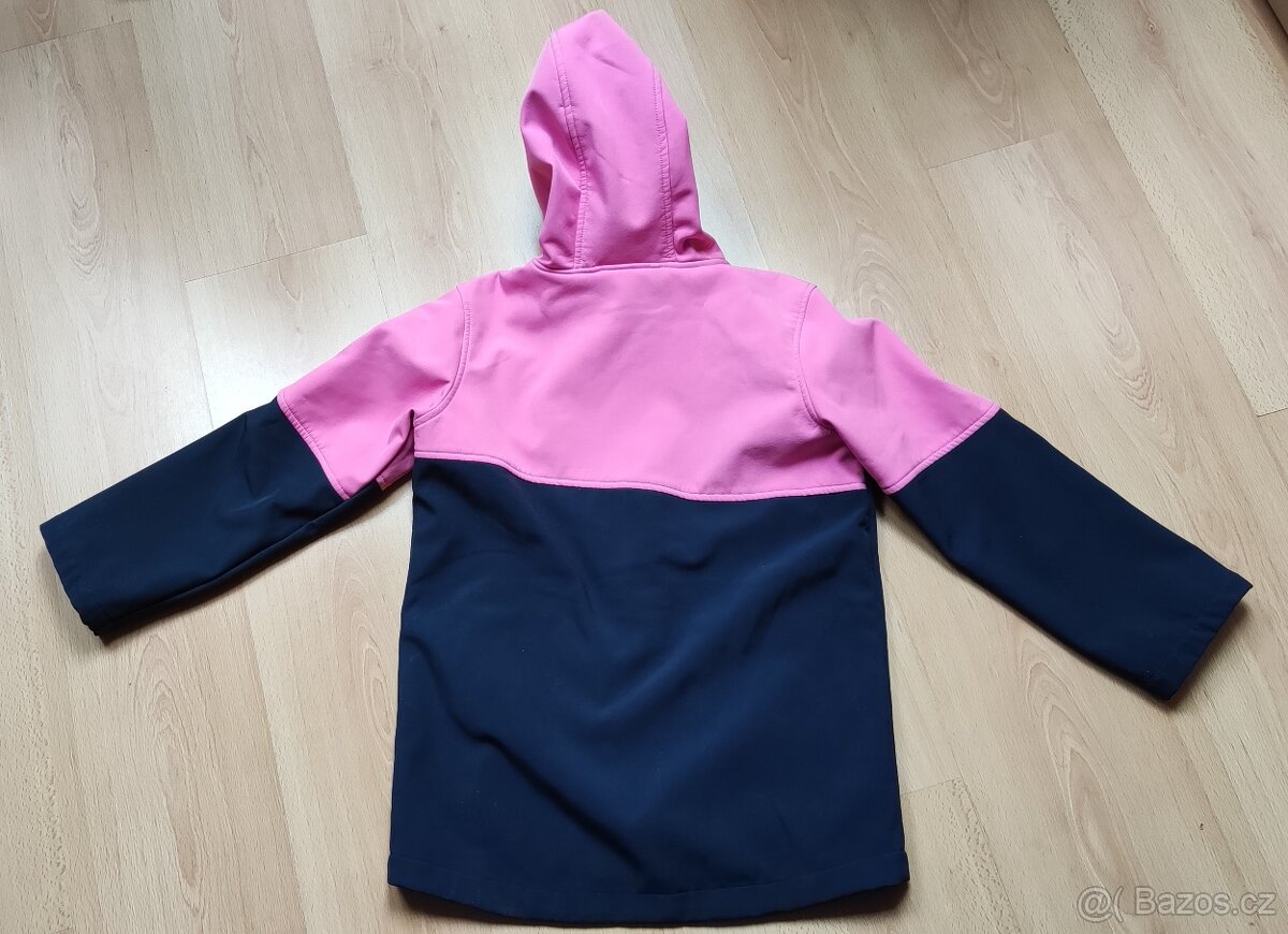 Dívčí softshelové bundy 1x 146/152, 1x 134/140 - 3
