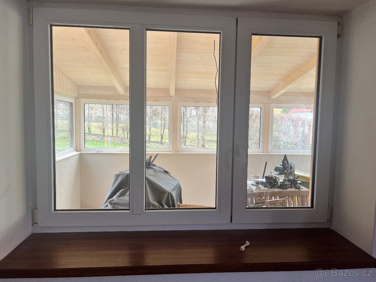 Trojdílné plastové okno - 3