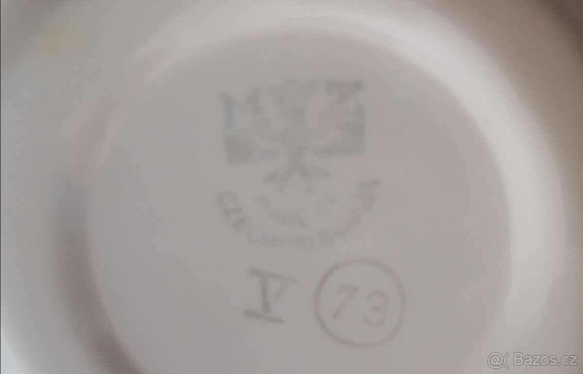 Retro souprava šálků - 3