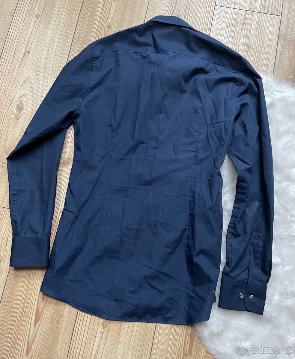 Pánská slim košile Marks and Spencer vel. 38/M - 3