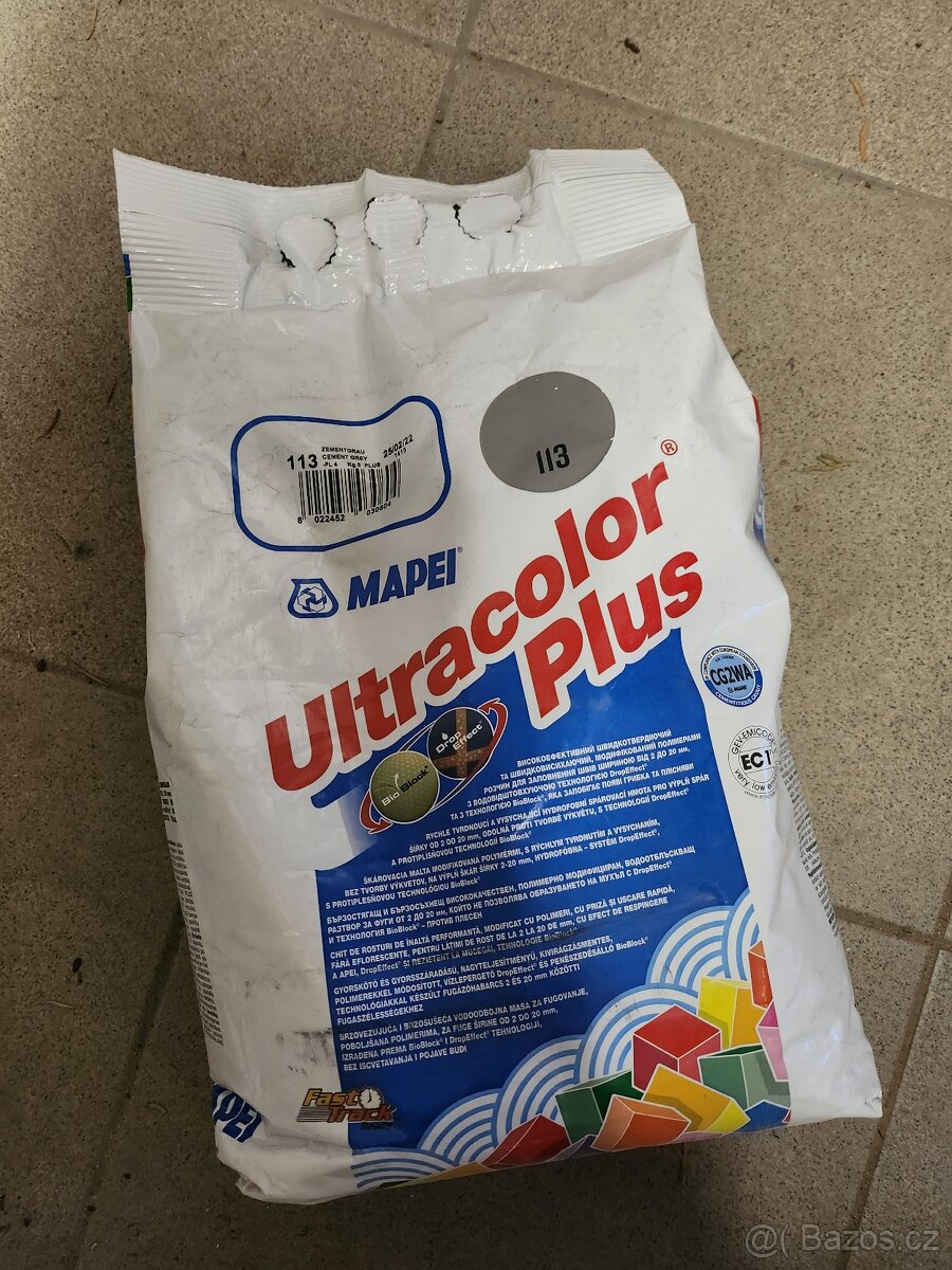Mapei -ultracolor spárovací hmota - 3