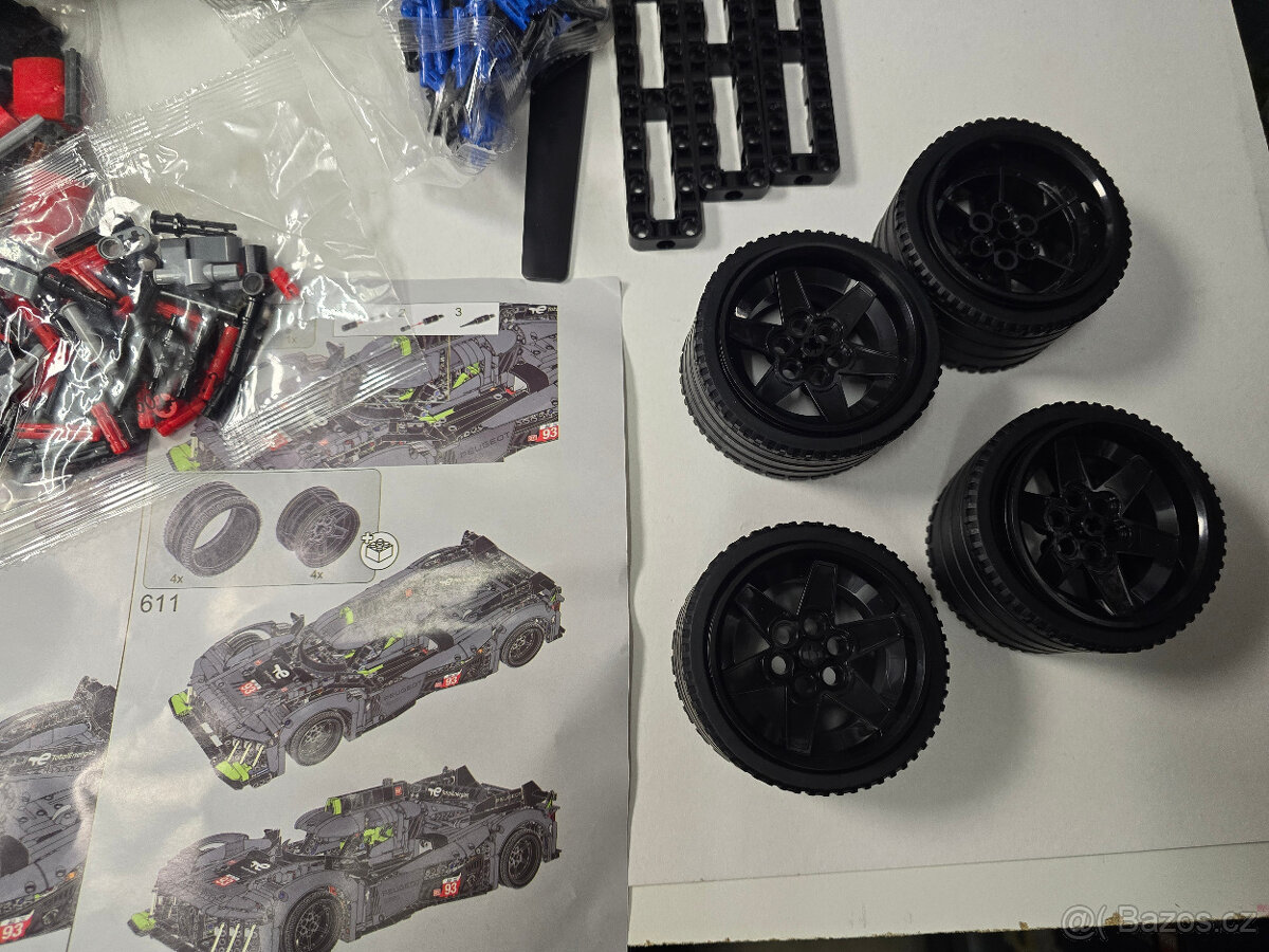 STAVEBNICE Technic 42156 PEUGEOT 9X8 24H Le Mans Hybrid (náh - 3