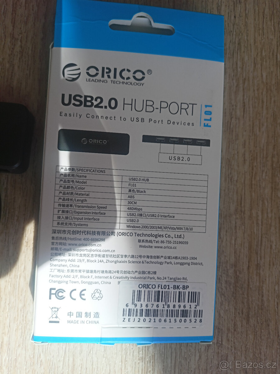 USB Hub 4Portový USB 2.0 Orico - 3
