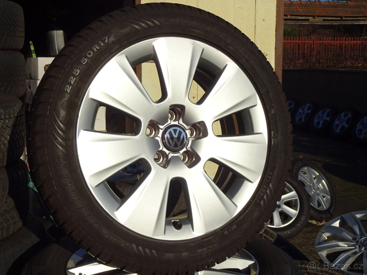 Alhambra + Sharan - zimní alu kola 17" 5x112 - 3
