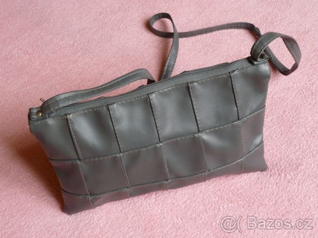 Kabelka přes rameno, šedá slim, dívčí / pro slečny - 3