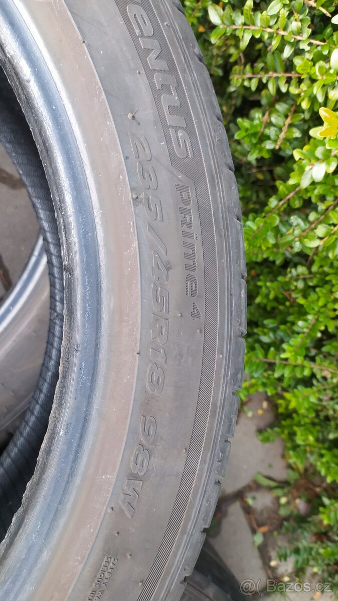 Letní 235/45/18 hankook - 3