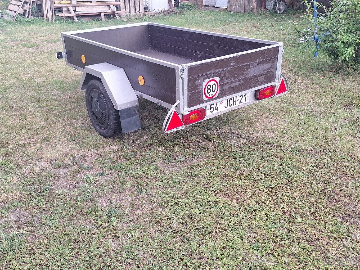 Nebržděný přívěsný vozík - 3