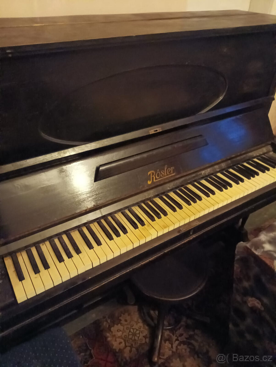 Pianino Rösler – za odvoz (Poděbrady) - 3