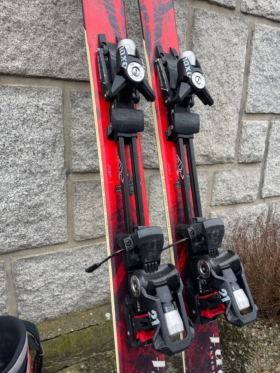 Skialpy set , vel.43 , lyže 175cm - 3