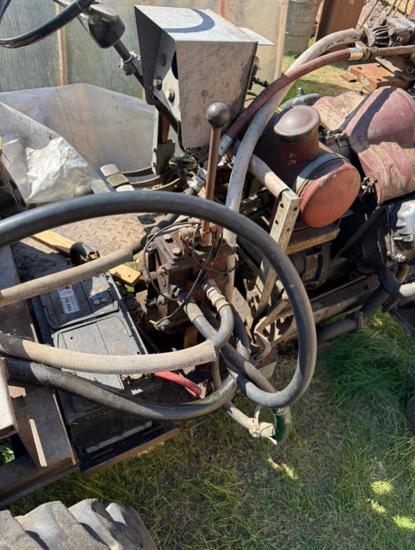Domácí traktor vlastní výroby - 3