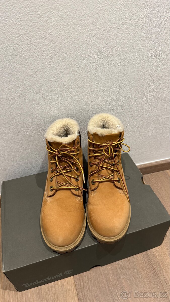 Zimní kožené boty Timberland - 3