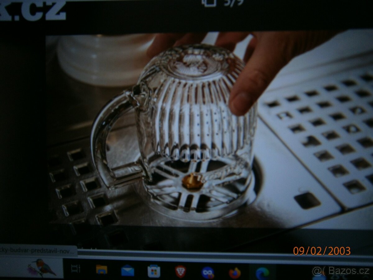 Půllitry Budvar Rony Plesl - 3