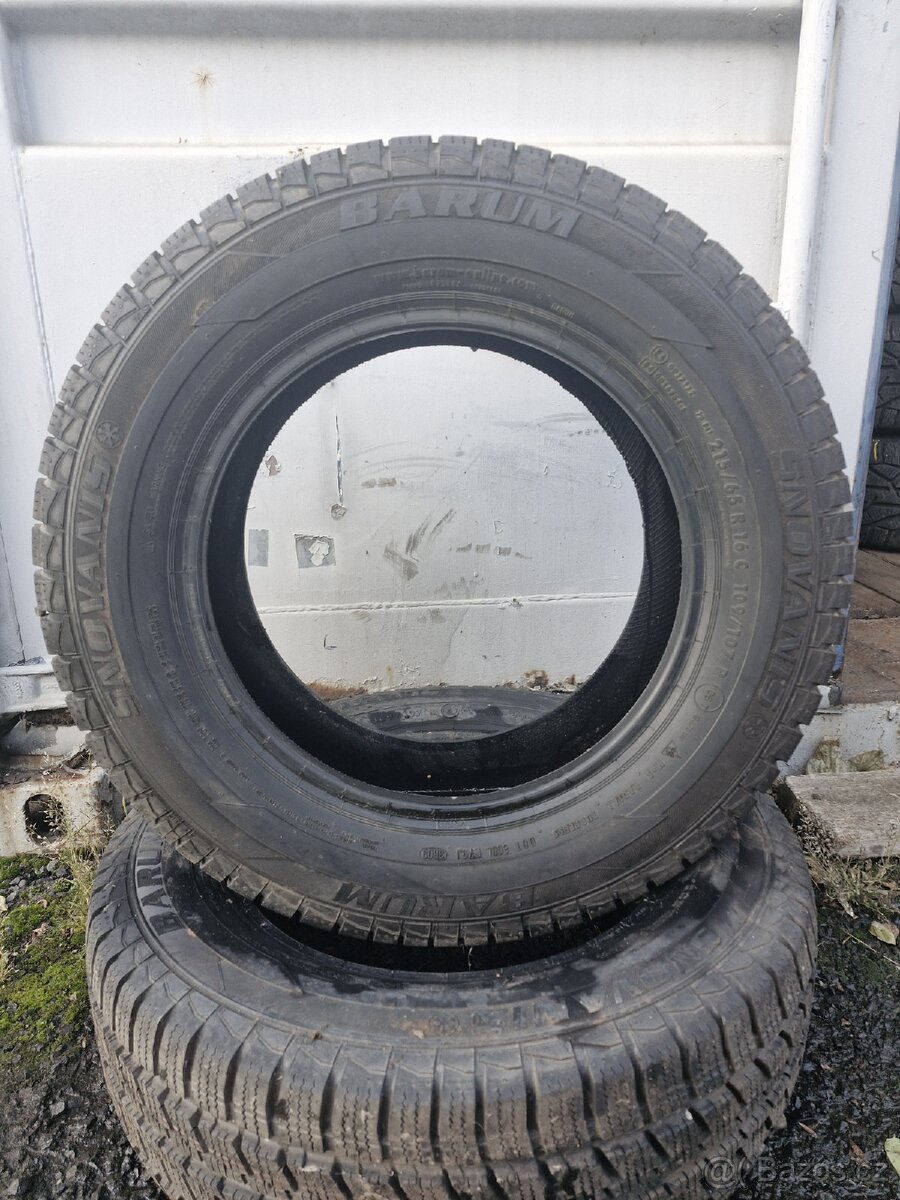 NOVÉ Zimní Barum 215/65r16 c - 3