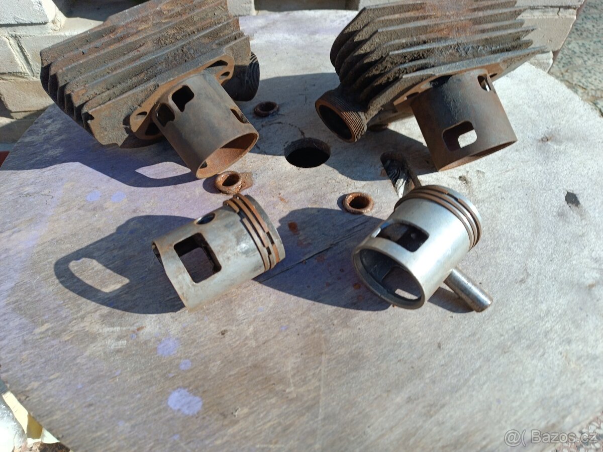 Válce - Jawa 350 pérák - 3