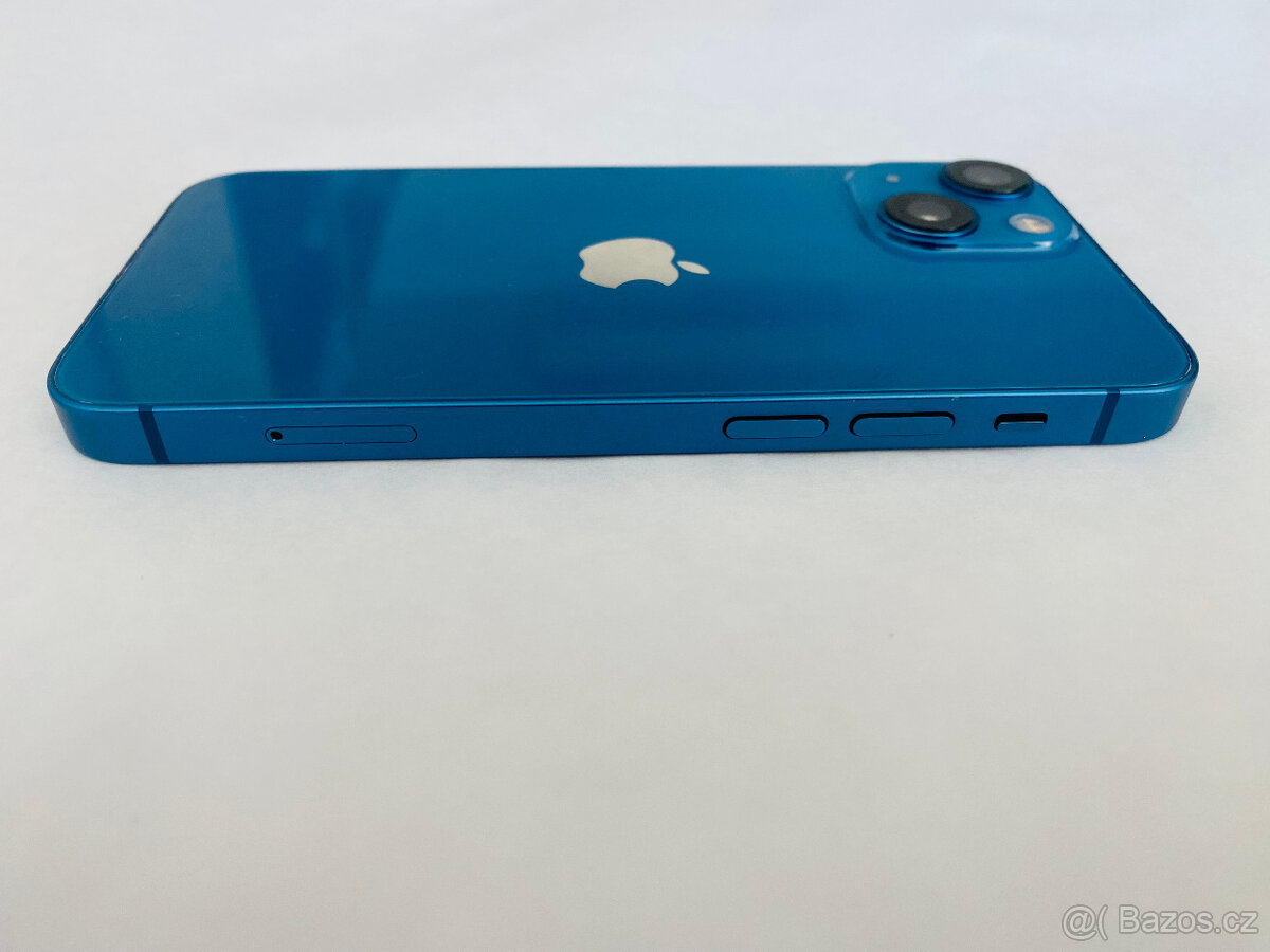 APPLE IPHONE 13 MINI 128 GB MODRÝ,12 MĚS.ZÁRUKA,VELMI HEZKÝ - 3