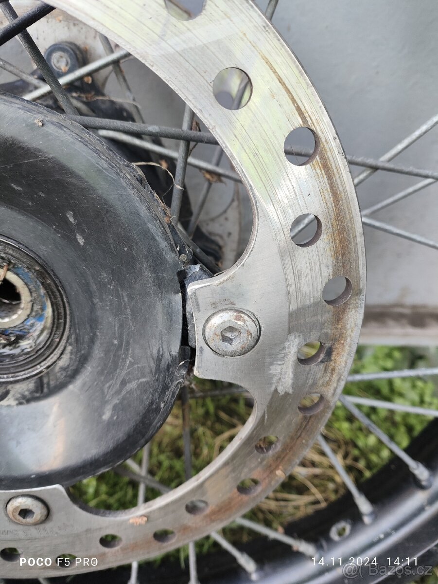 Přední kolo Honda Transalp 650 - 3