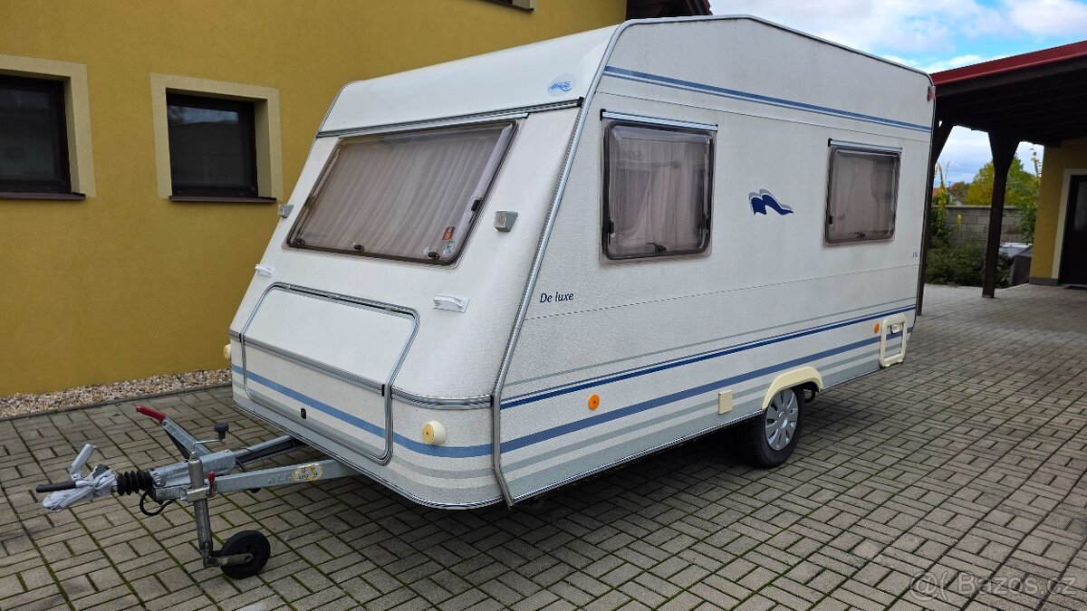 Knaus Vimara 370 (Marcampo), 100 km/h, předstan - 3