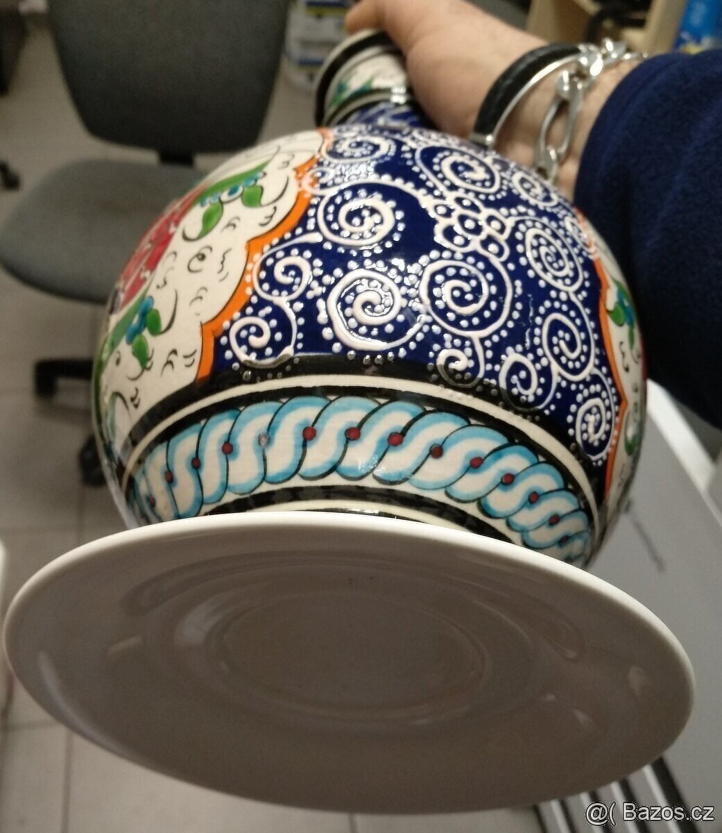 Starožitná vodní dýmka Khalil Mamoon z roku 1950 👍👍👍 - 3