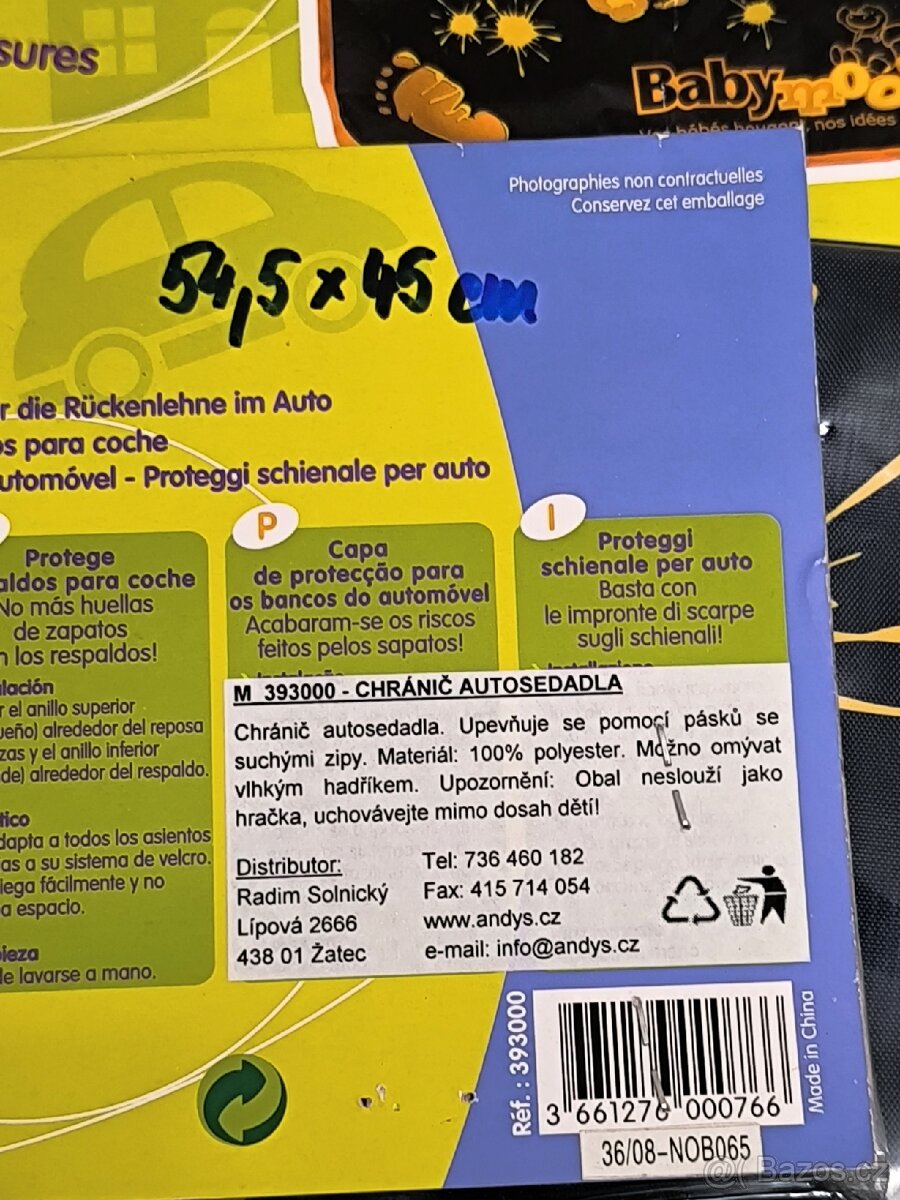 Chránič autosedadla - 3