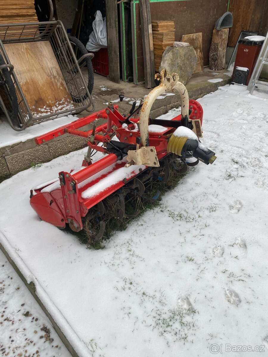 Malotraktor Mitsubishi mt 185 přední nakladač - 3