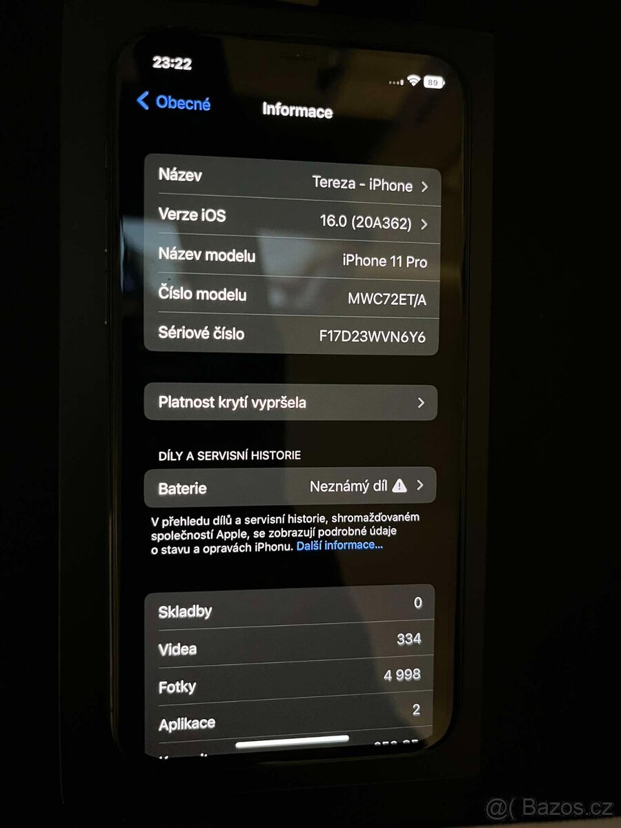 Apple iPhone 11 Pro 256 GB – Space Gray – funkční, s krabičk - 3
