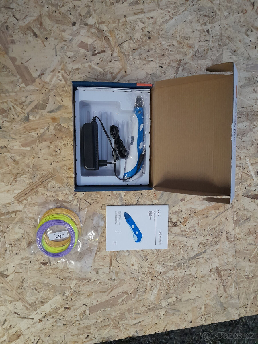3D tiskárna - Velleman 3DPEN až 250°C, s fialementem - NOVÉ - 3