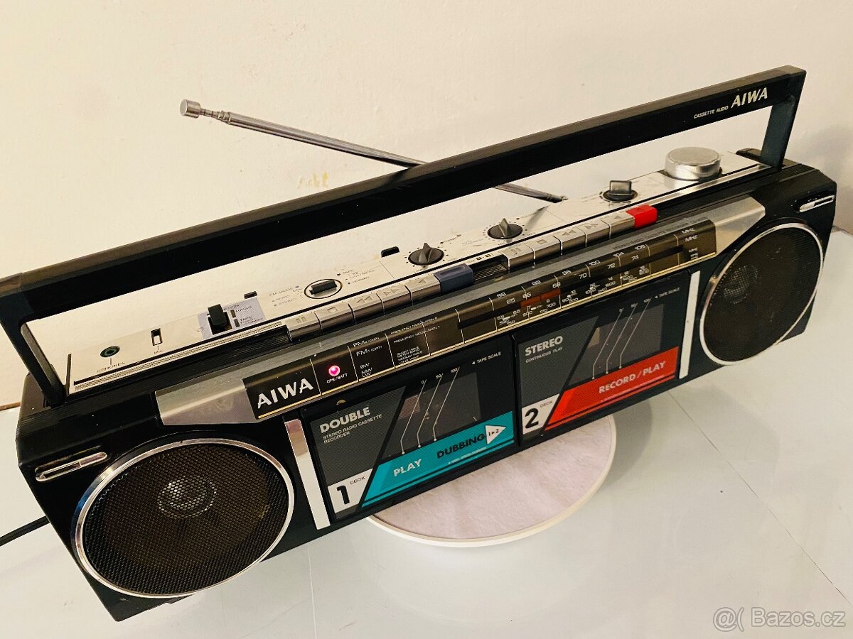 Radiomagnetofon Aiwa CS-W220, rok 1986 - 3