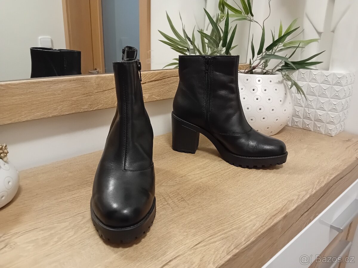 Vagabond dámské zimní kotníčkové boty vel. 36 kožené nové - 3