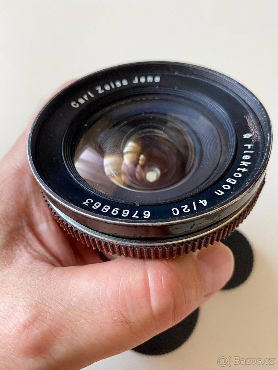 objektiv CARL ZEISS JENA FLEKTOGON 4/20 Exakta+redukce Sony - 3