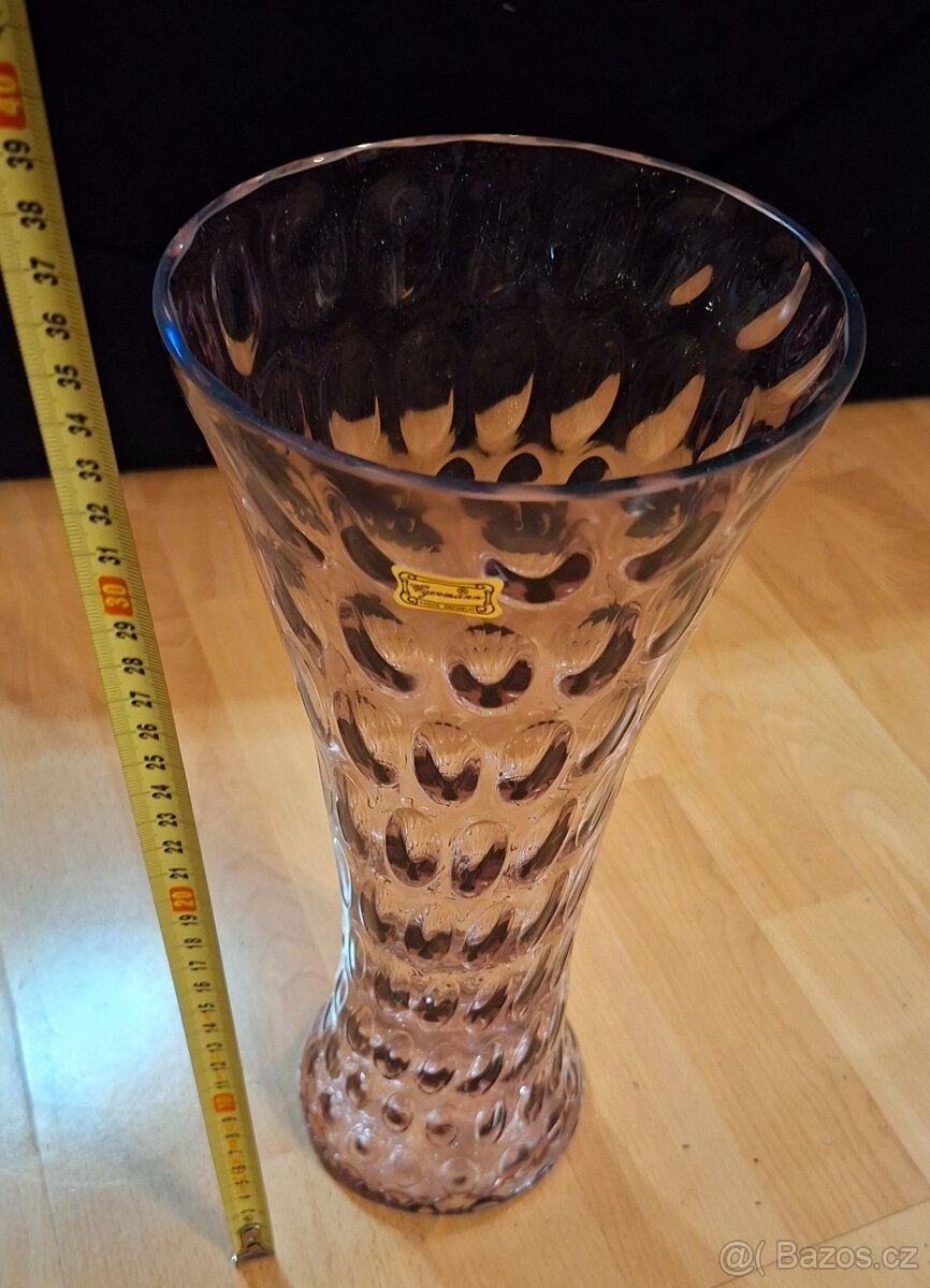 Skleněná váza. - 3