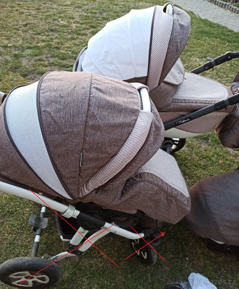 Kočárek Adamex sada - 3