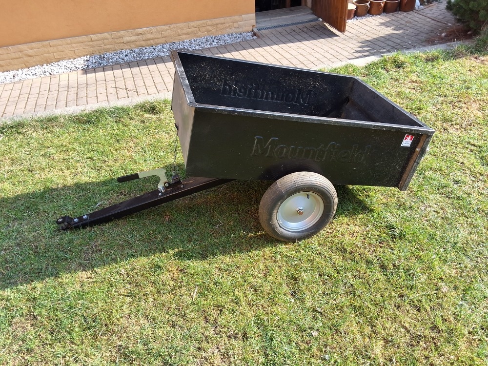 Vozík za zahradní traktůrek - 3