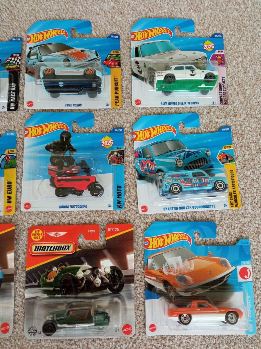 HOTWHEELS, MATCHBOX AUTÍČKA - NOVÁ - 3