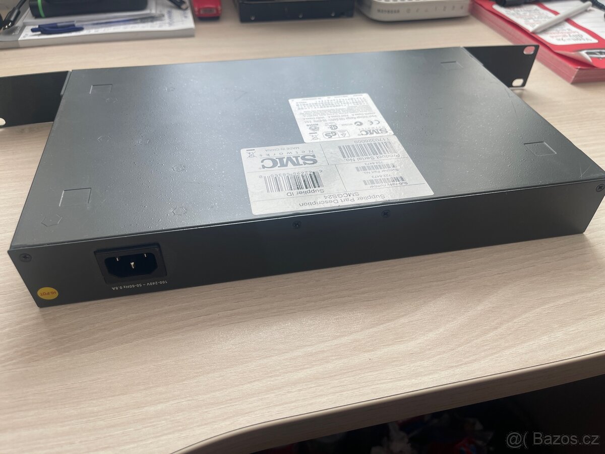 Switch SMC GS24 24port Gigabit – rack - 3