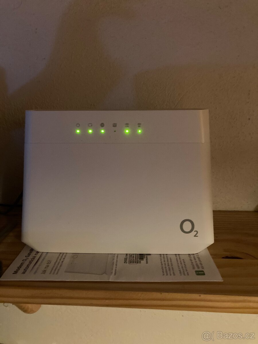 Wi Fi router O2 ,O2 TV set-top box - 3