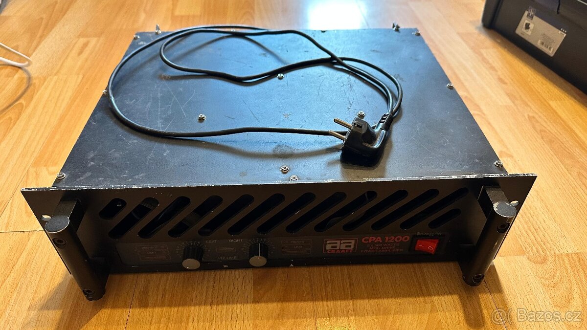 AA Craaft CPA 1200 zesilovač 2x600W - 3