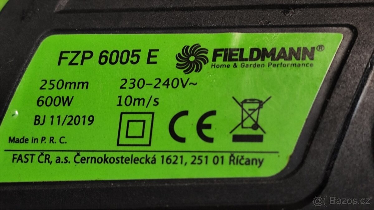Elektrický prořezávač FZP 6005-E zn. Fieldmann - 3