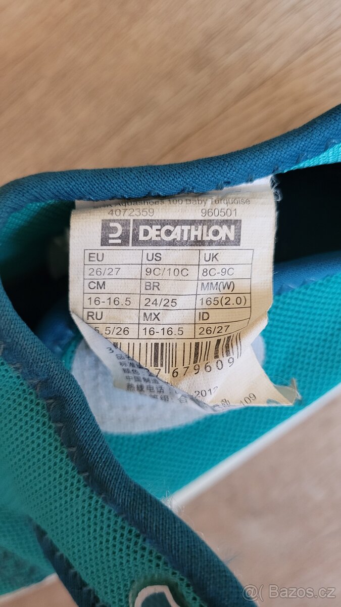 Decathlon boty do vody, vel. 26/27 - 3