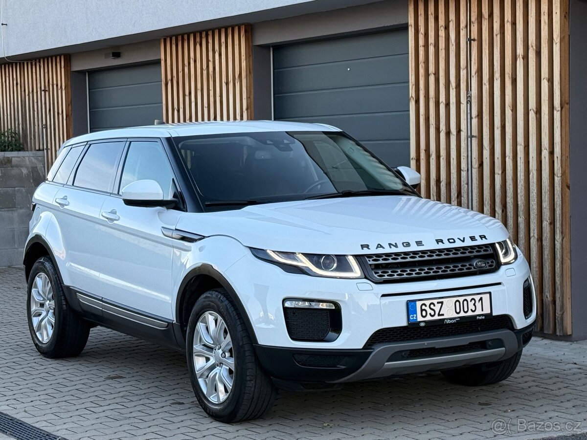 Range Rover Evoque 2.0 benzín 177kw, 4x4, 2018 r.v.