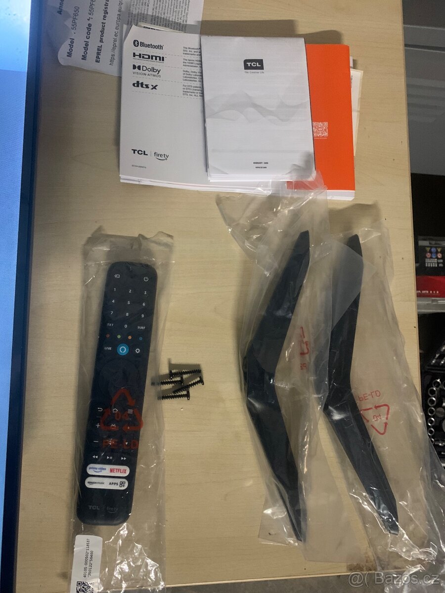 Zánovní televize TCL 55PF650, 139 cm, 4K Smart LED Fire TV - 3