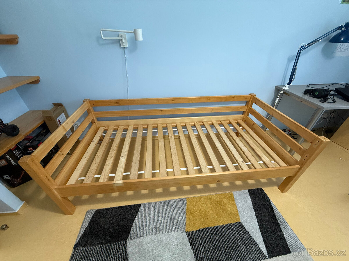 Dětská / studentská postel Domestav Domino - masiv - 3