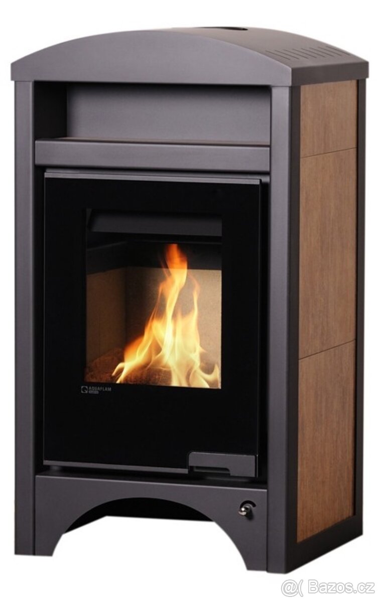 Krbová kamna s výměníkem HS FLAMINGO AQUAFLAM VARIO BARMA - 3